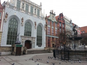 Gamla stan i Gdansk.