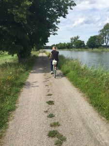 Cykeltur längs Göta kanal