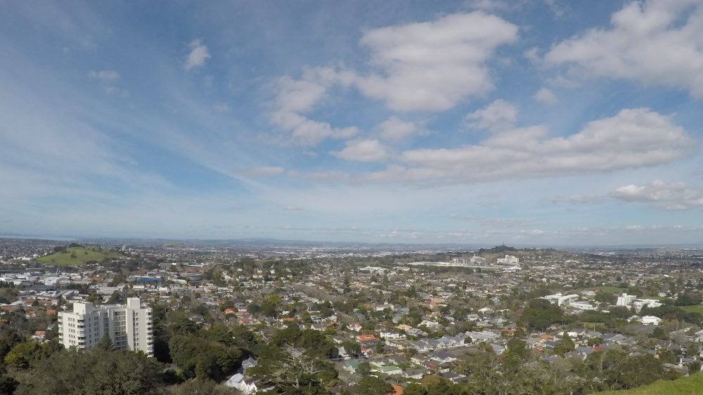 Utsikt över Auckland från Mt Eden