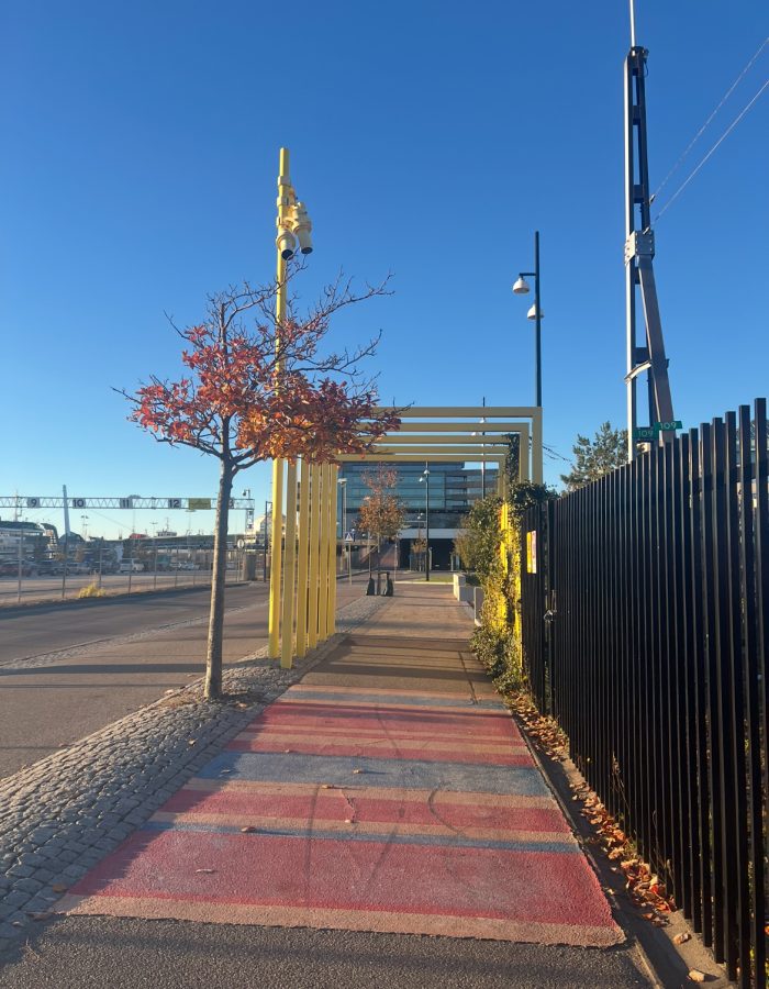 Vägen mellan Campus Helsingborg och Helsingborg C!